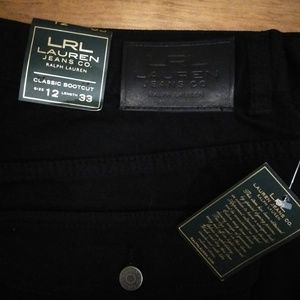 LRL Lauren Jeans Co Classic Boot cut 12 x 33